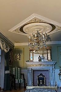 Helena Hart has used SPC spandels to create a beautiful ceiling panel